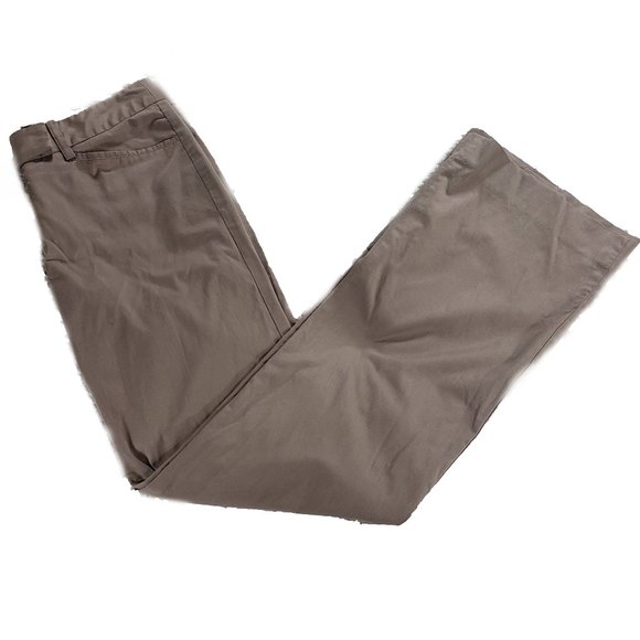 BCBGMaxAzria Tan Straight Leg Pants - Picture 1 of 8
